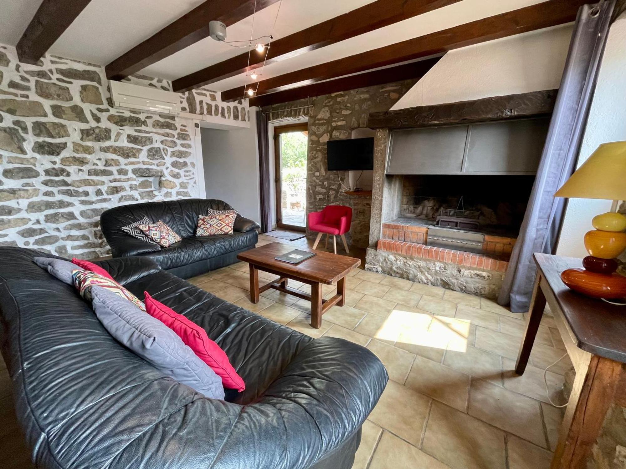 Village De Gites Mas De La Bastide Joyeuse Bagian luar foto